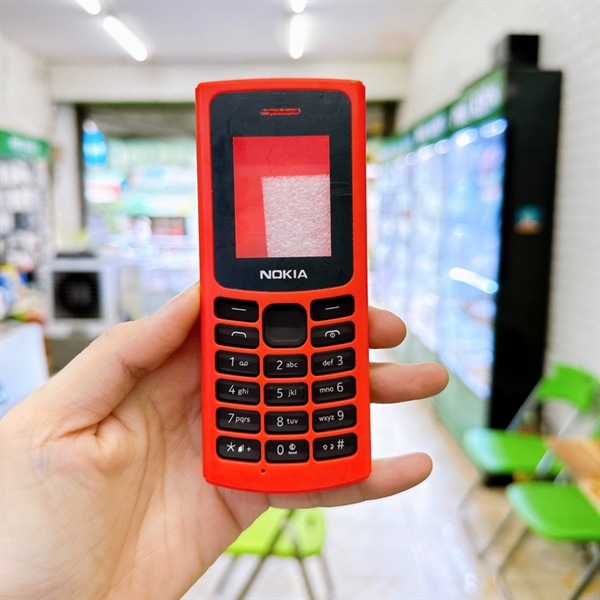 Bộ vỏ Nokia 105 4G zin mấu máy chuẩn. hàng như hình.