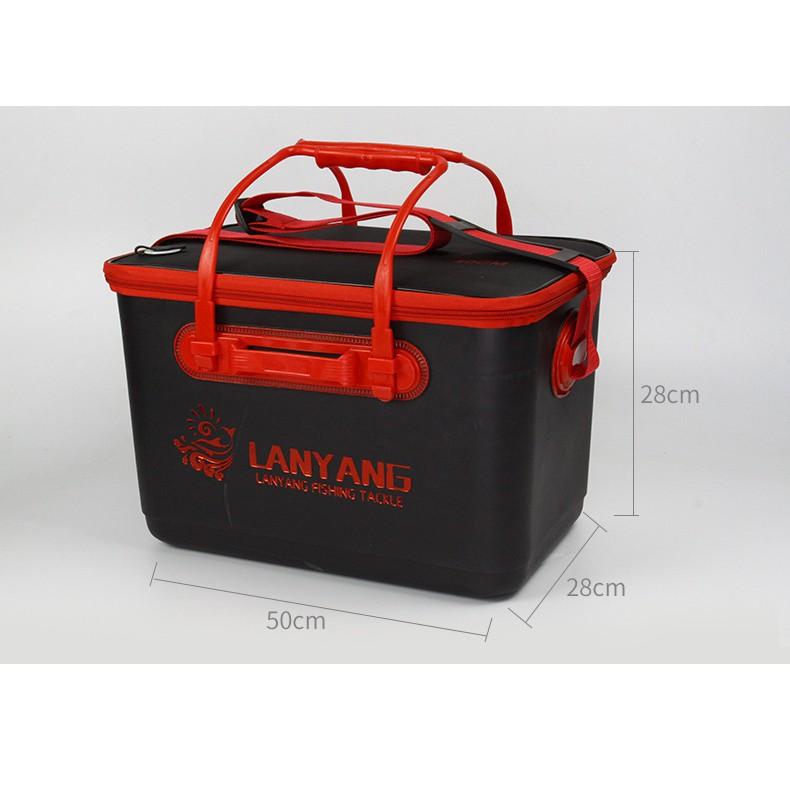 [Siêu Bền] Thùng Đựng Cá Đa Năng Siêu dẻo dai. Kích thước:50cm