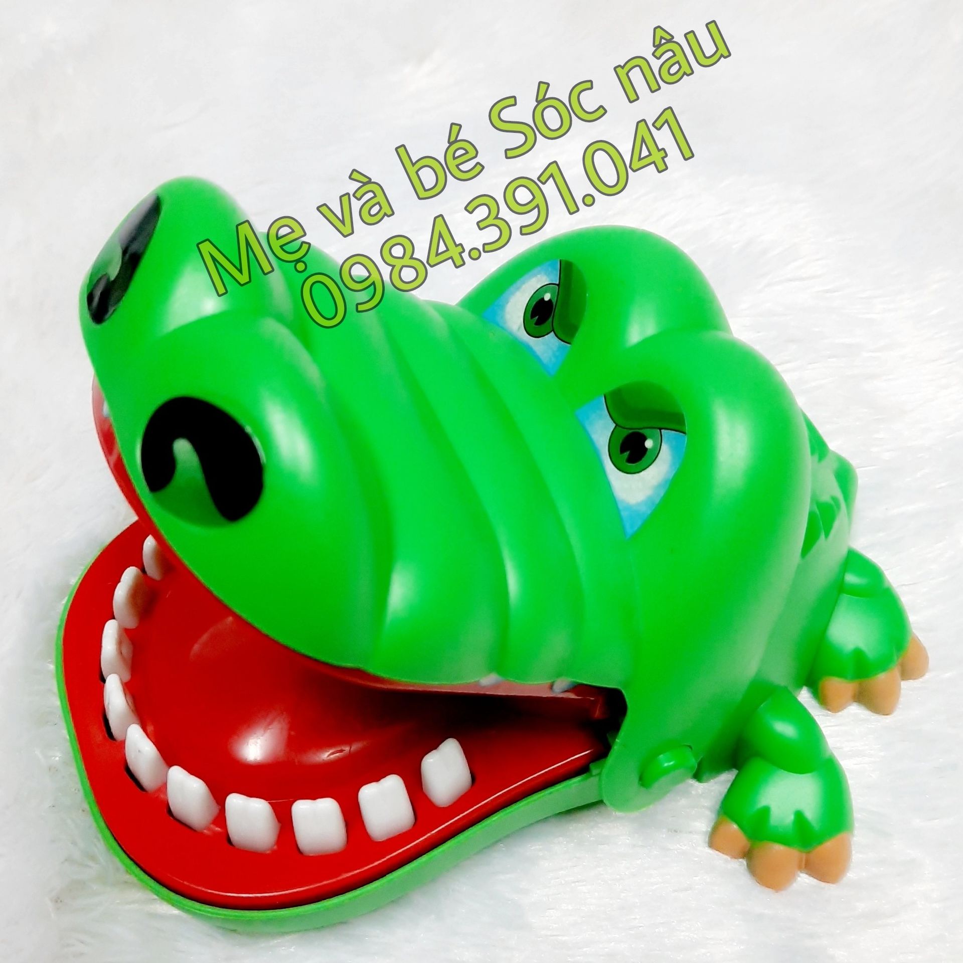 Đồ chơi hàm cá sấu, cá mập, chó cắn tay vui nhộn