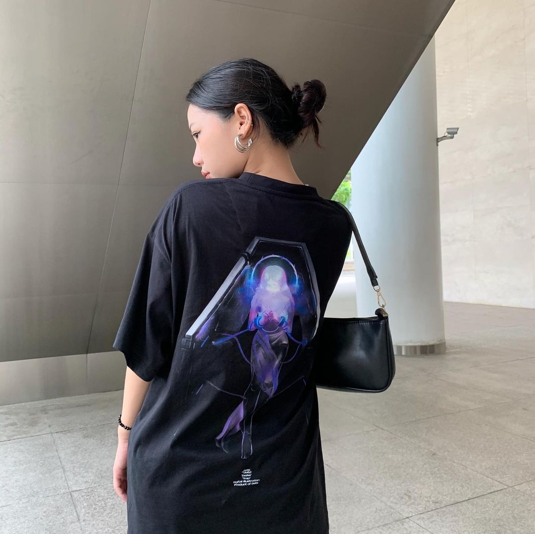 DVRK - ÁO THUN TAY NGẮN TRAPPED - DVRK - 21SS