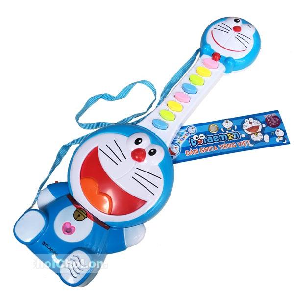 Đồ chơi đàn guitar Doraemon dùng pin có nhạc tiếng Việt