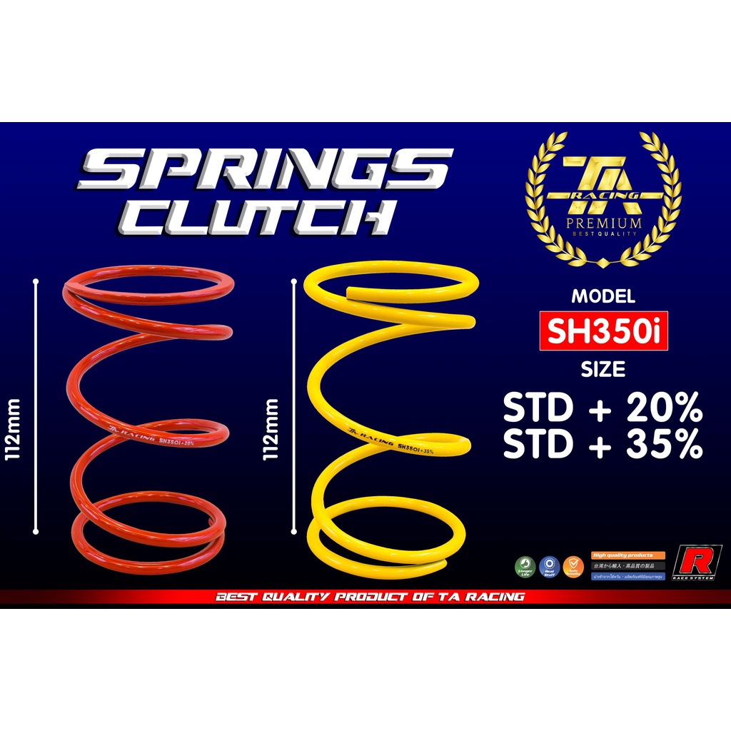 Lò xo nồi trụ & 3 càng sh 350i / forza - adv350 ta racing