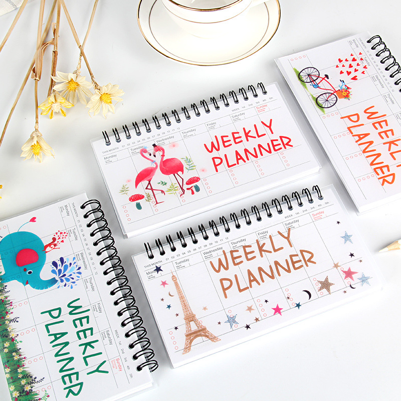 Sổ kế hoạch tuần hình con thú đáng yêu (Weekly Planner)