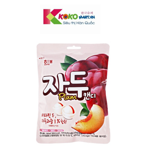 Kẹo mận Haitai Hàn Quốc bịch 90g
