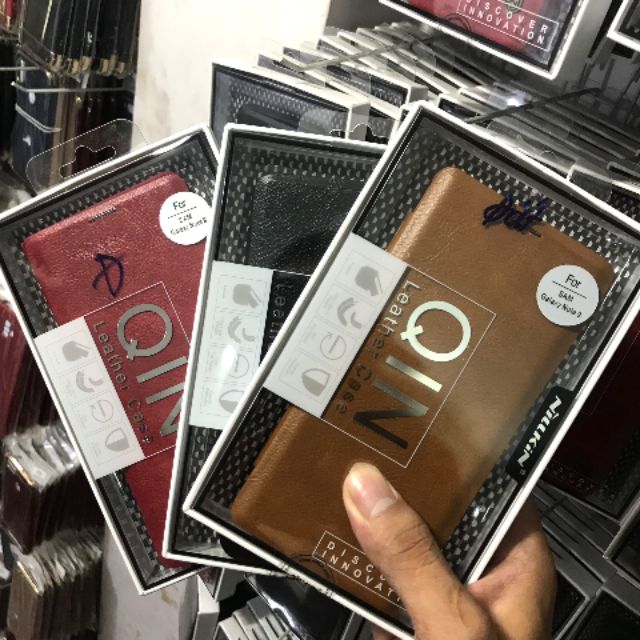 Bao Da Qin Samsung Galaxy Note 9 Chính Hãng Nillkin