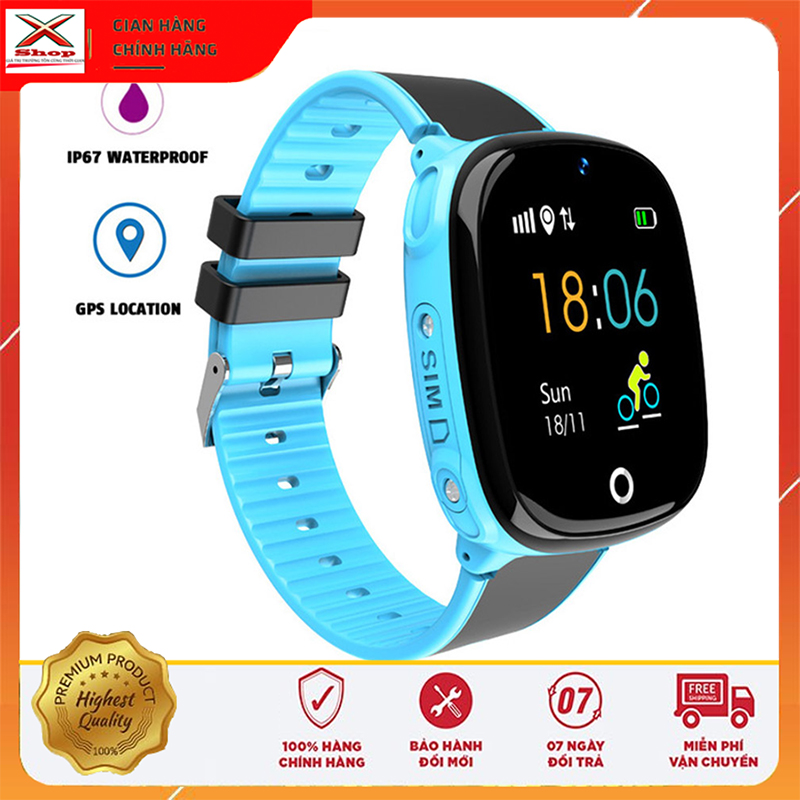 Đồng hồ thông minh trẻ em HW11, đồng hồ định vị trẻ em, lắp sim nghe gọi 2 chiều, bảo vệ bé, chống nước ip67, pin siêu khủng, smartwatch, đồng hồ nghe gọi, đồng hồ trẻ em, đồng hồ định vị
