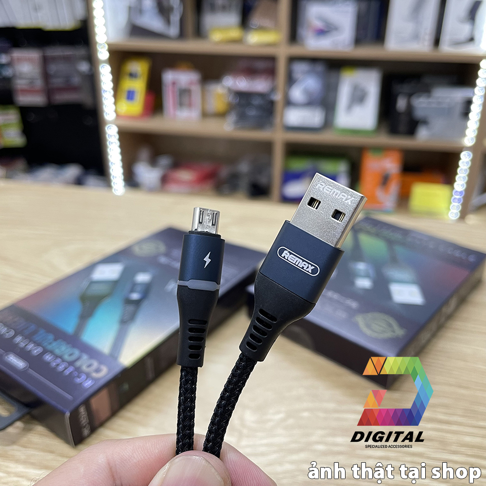 Cáp Sạc Nhanh Remax RC-152m Cổng Micro USB Chính Hãng