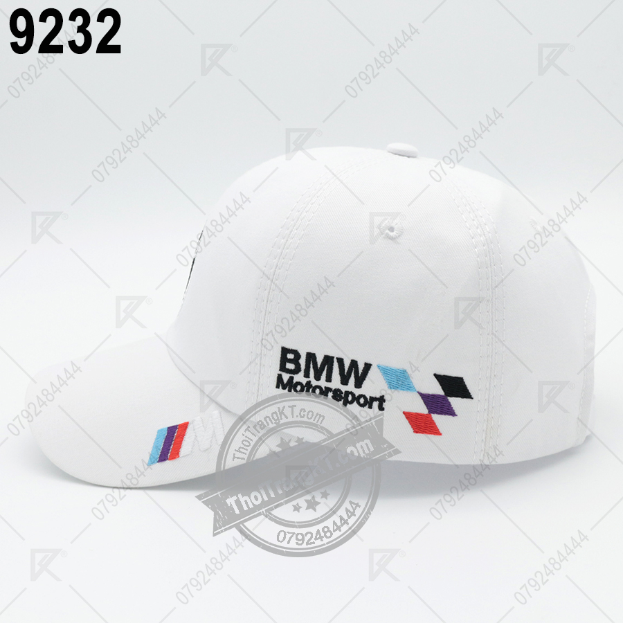 NÓN XE BMW [ Đỏ + Trắng + Đen ]