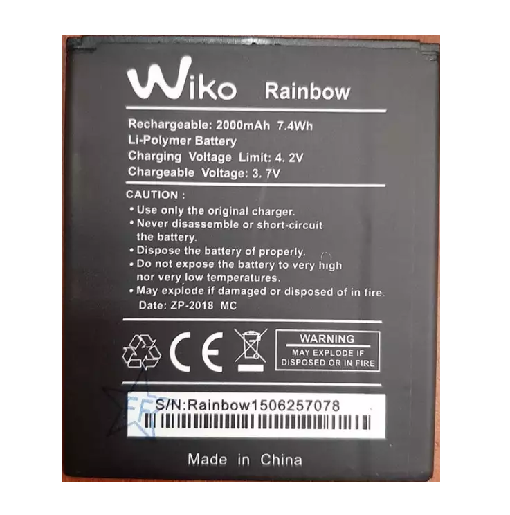 Pin điện thoại Wiko RAINBOW / RAINBOW JAM