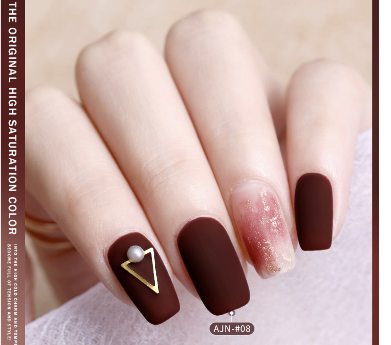 Sơn Gel AS Màu Đỏ Mã AJN