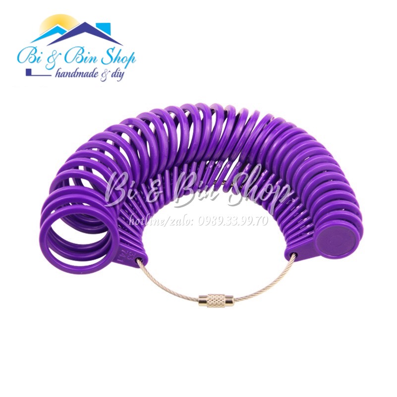 Bộ 33 Vòng Ni Nhẫn Đo Tay Chuyên Dùng Cho Thợ Kim Hoàn Và Thợ Làm Thủ Công Handmade - Bin's Shop Handmade