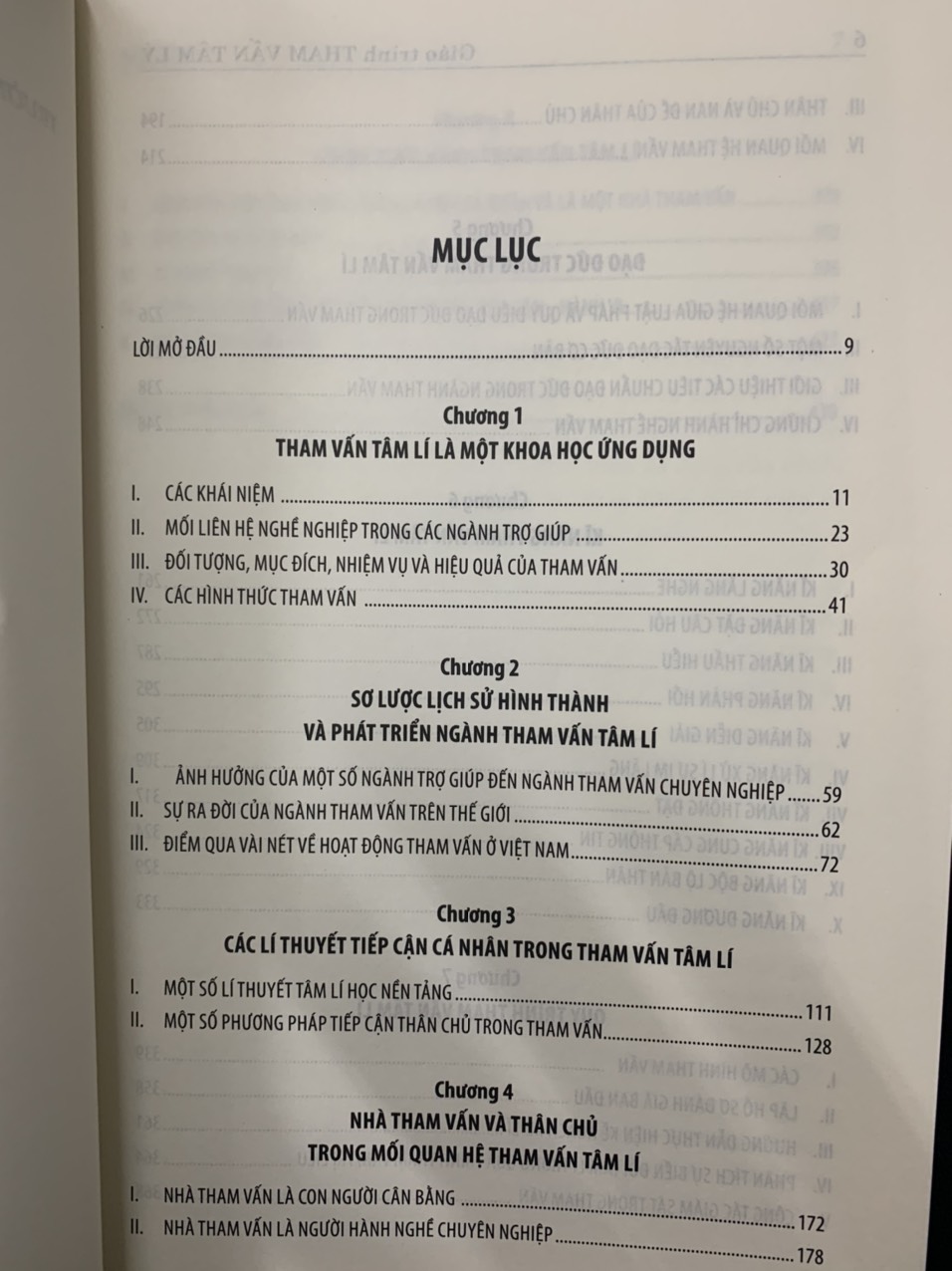 giáo trình tham vấn tâm lí