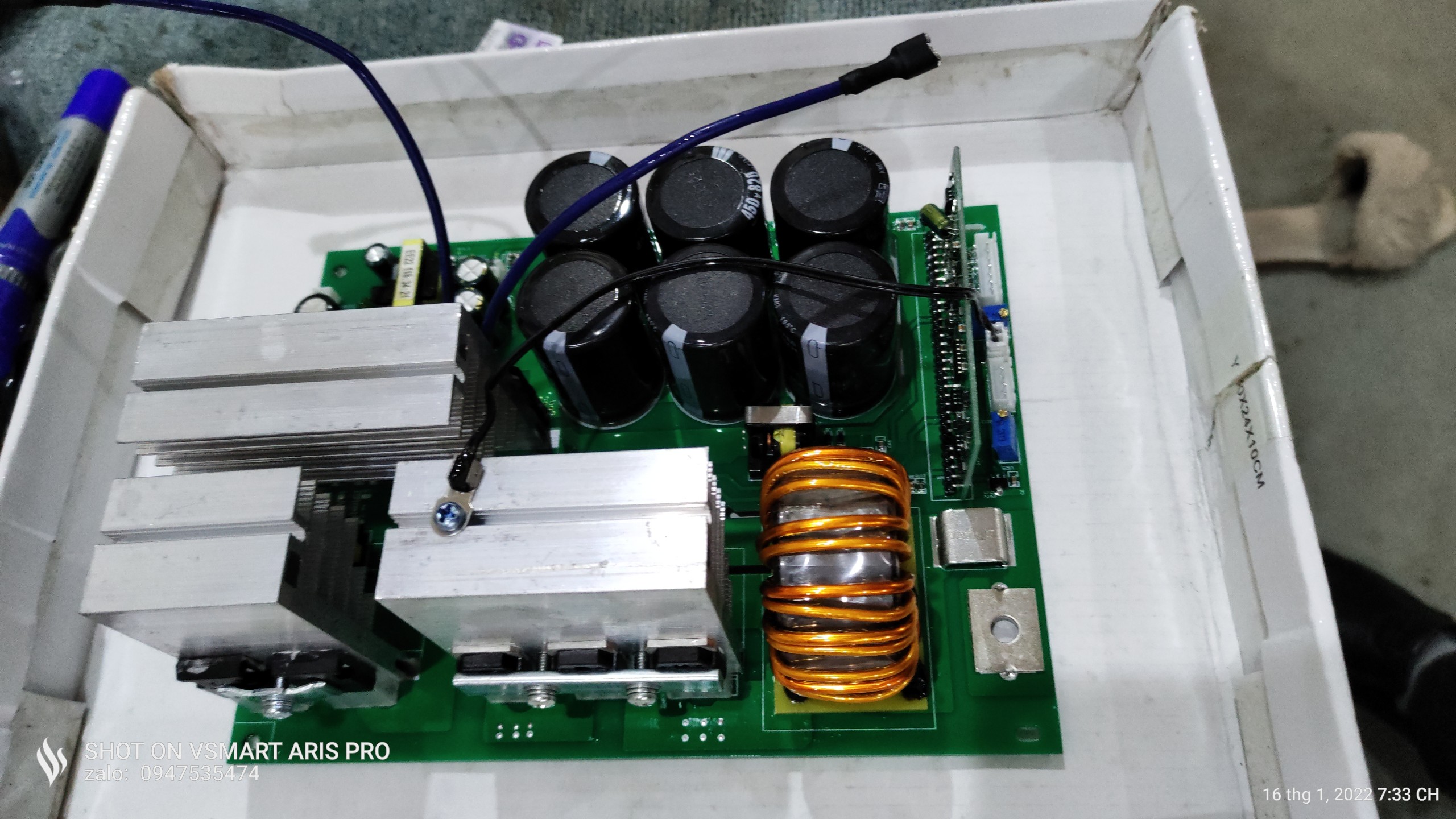 Bo máy hàn IGBT  4ig 6 tụ không rơ le