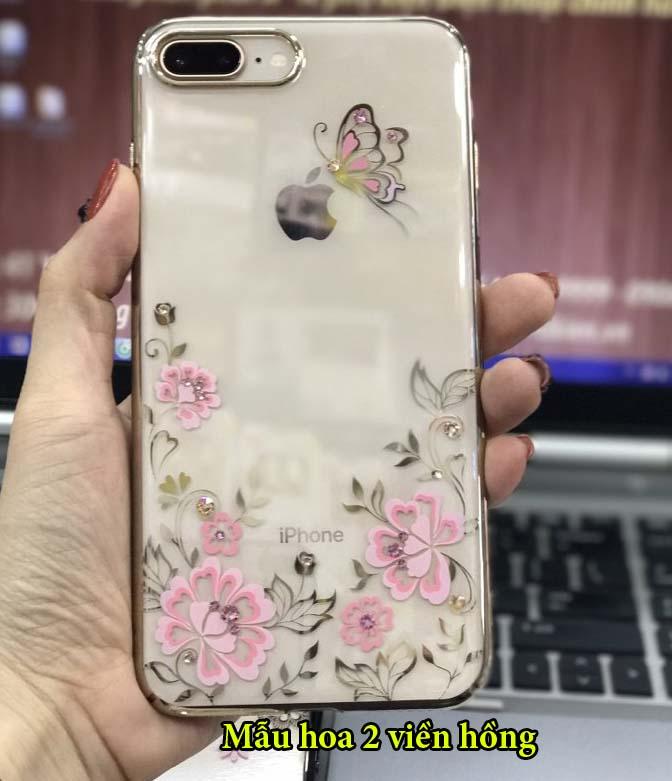 Ốp lưng đính đá Kavaro cho IP 6/6Plus/7/7 Plus/8/8 Plus