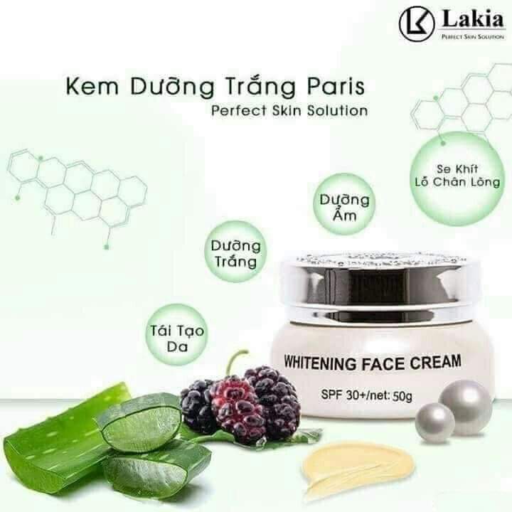 Kem Face Dưỡng Trắng Da Paris