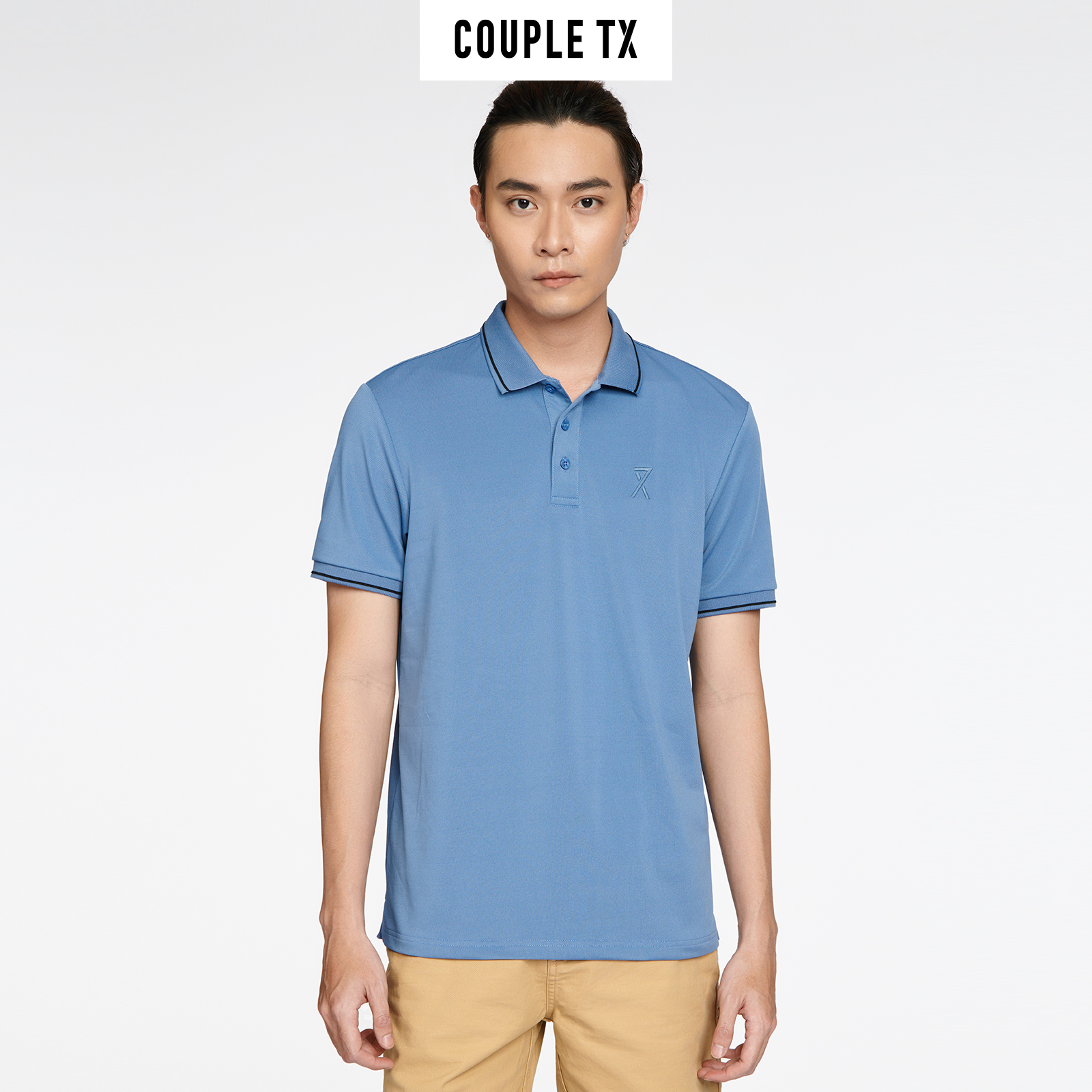 [15.1 - 17.1 Voucher lên đến 200K] Áo Polo Nam COUPLE TX - Áo Thun Cổ Bẻ Sang Trọng, Thanh Lịch Basic Regular Fit MPO 1038