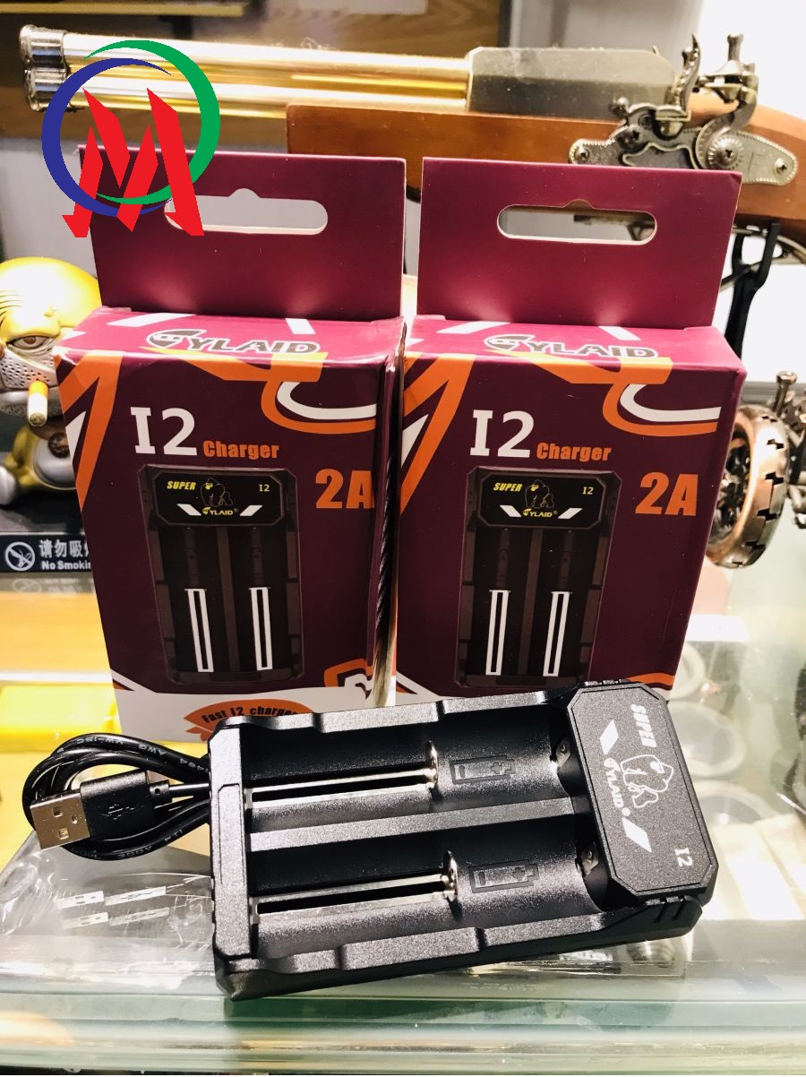 [HCM]Sạc Pin 3v7 Cylaid Chính Hãng (Đôi 2 Pin)