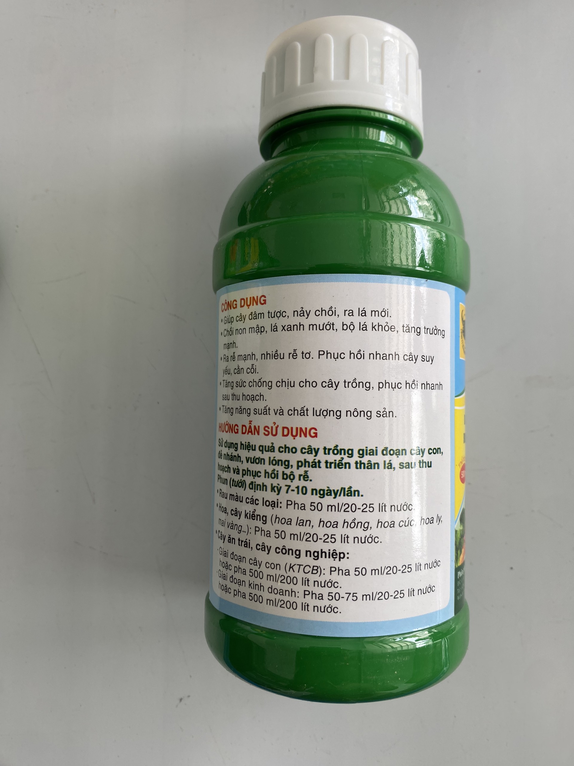 Phân Bón Sinh Học BiO Trùn Quế 02 Chai 500ml