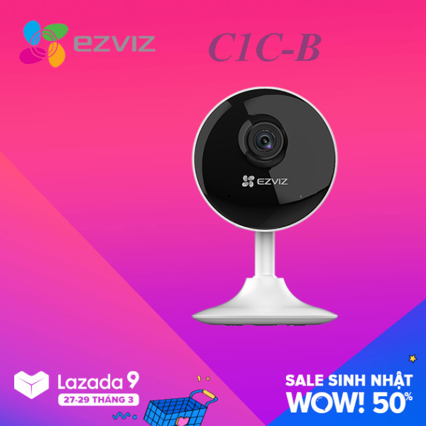 Camera IP Wifi Ezviz C1C-B 2.0MP (1080P) - Chuấn nén H.264 , hỗ trợ 2 luồng dữ liệu - Full HD , hình ảnh sắc nét