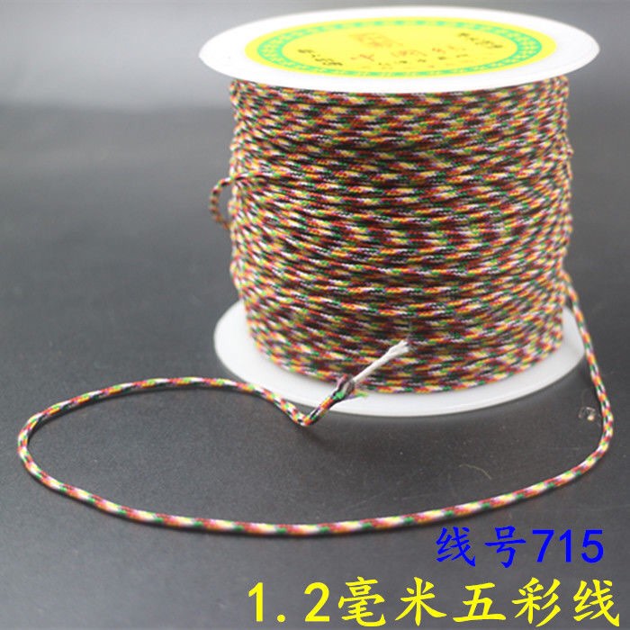 Cuộn chỉ Ngũ Sắc Tây Tạng dài 80m