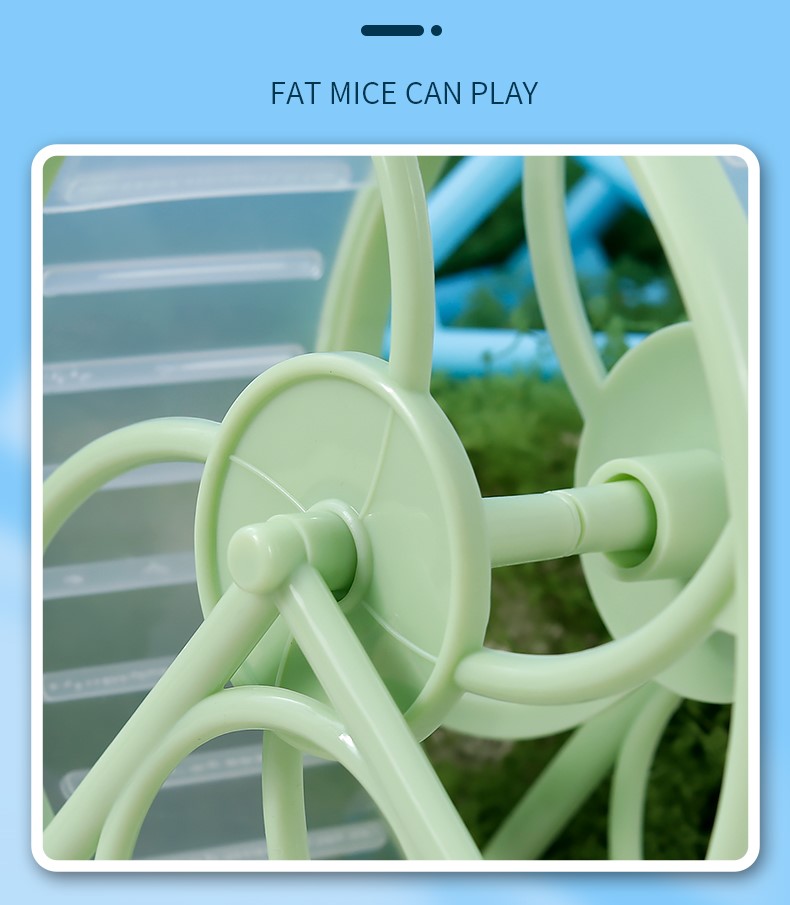 đồ chơi wheel tesoro 12cm dành cho hamster - T3 PETS SHOP
