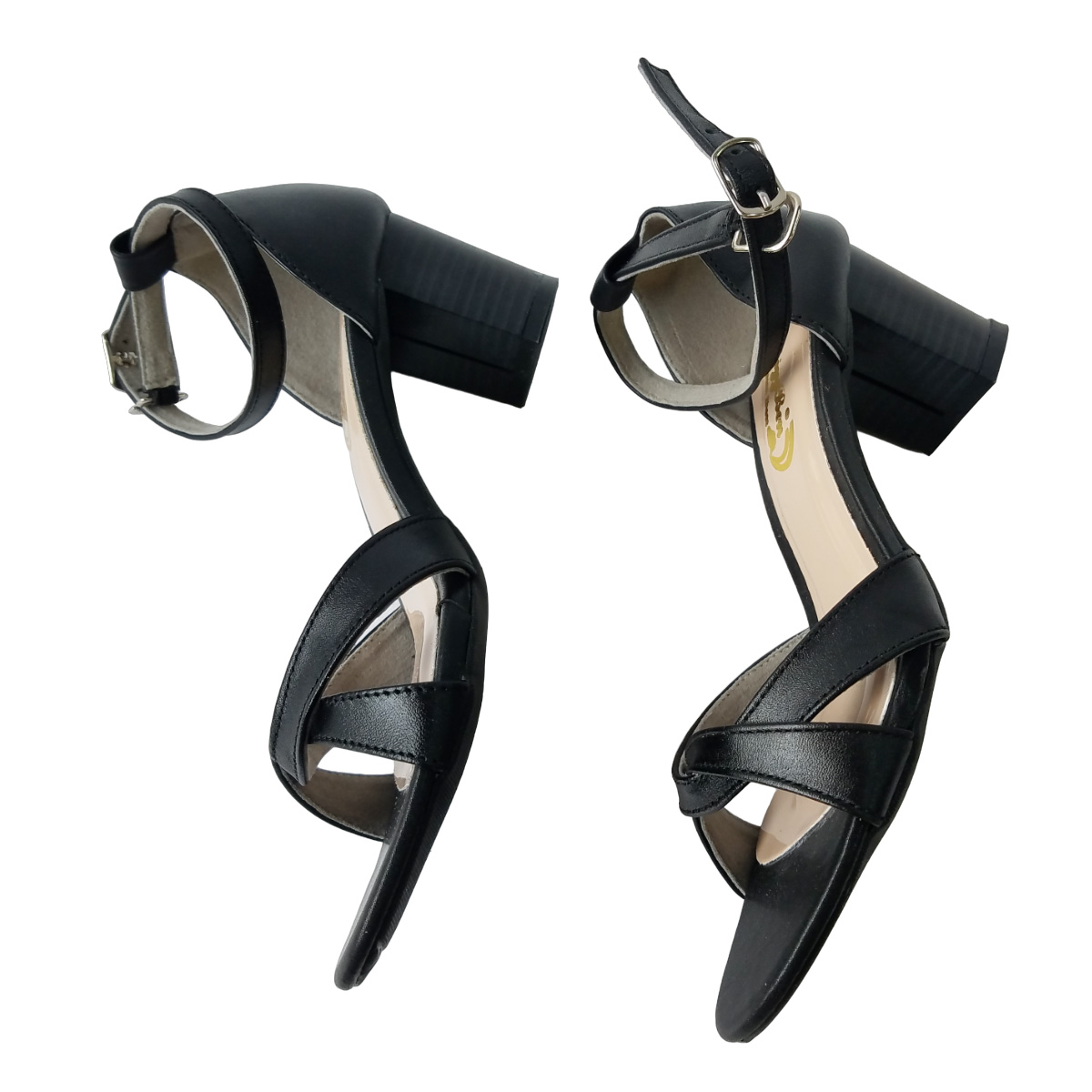 Giày Sandal Cao Gót Nữ BIGBEN Da Bò Thật Cao 5 Phân CG157