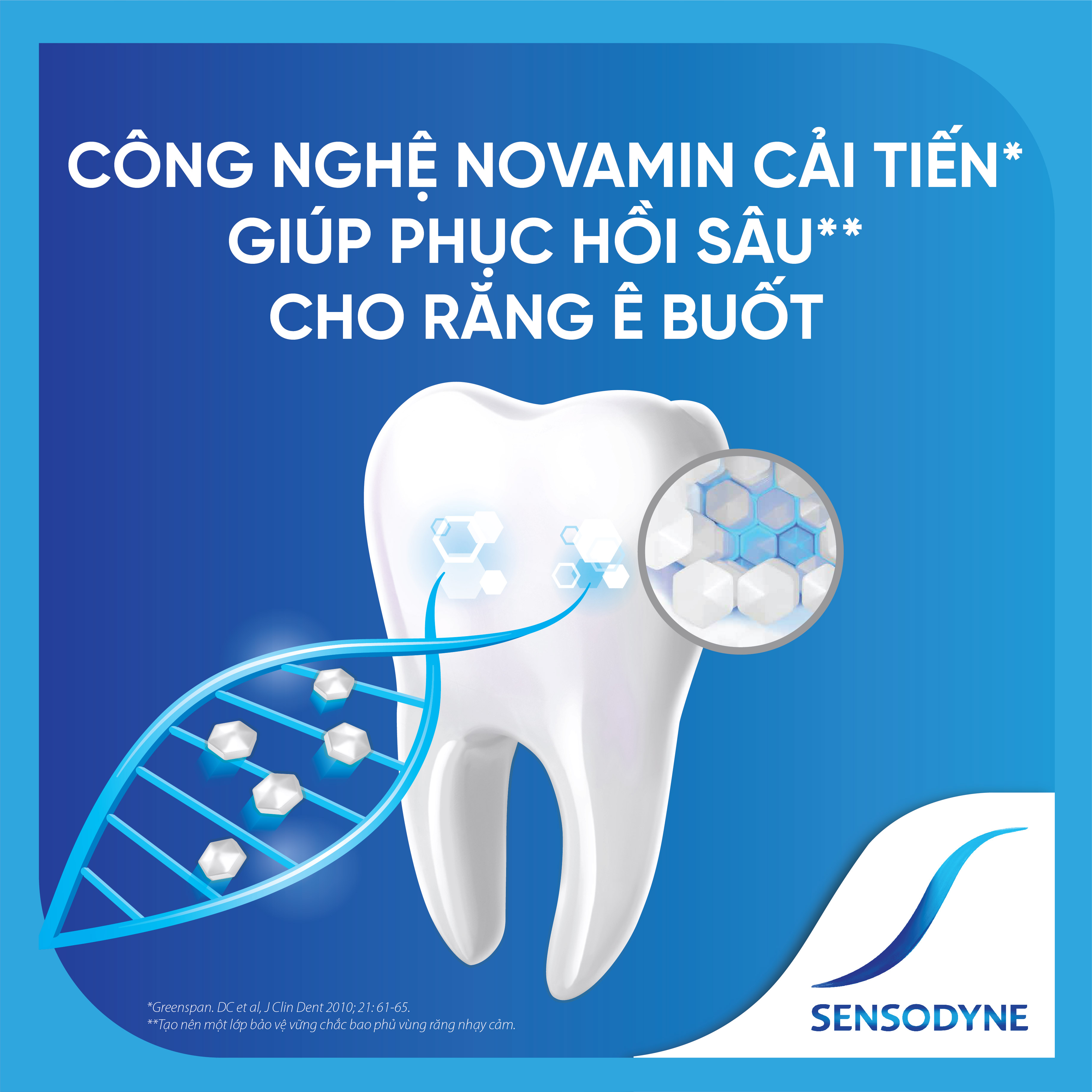 Bộ 2 Kem đánh răng SENSODYNE Repair & Protect Deep Repair 100g giúp phục hồi sâu và bảo vệ răng ê buốt