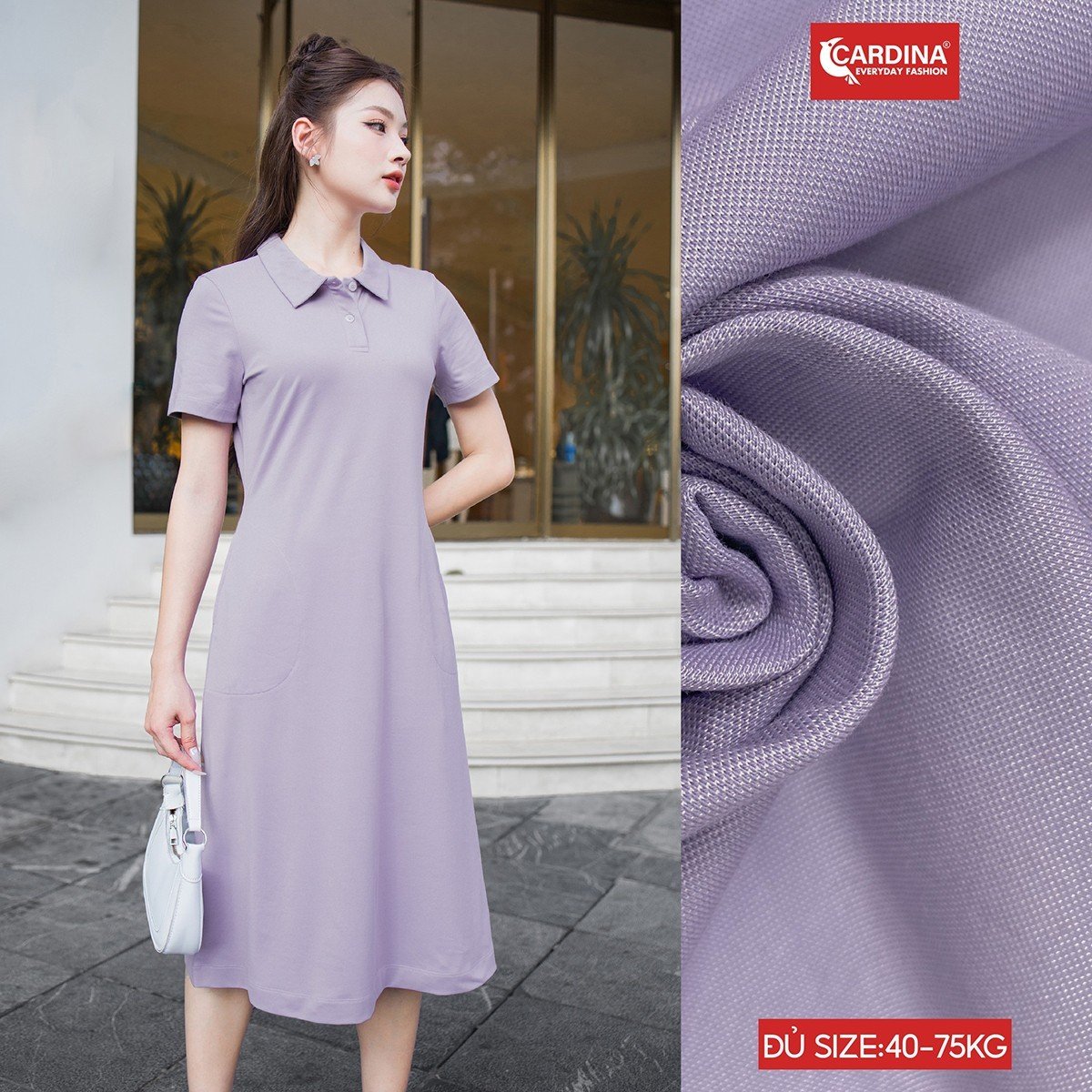 Váy(Đầm) POLO Cổ bẻ Cardina 3VP02
