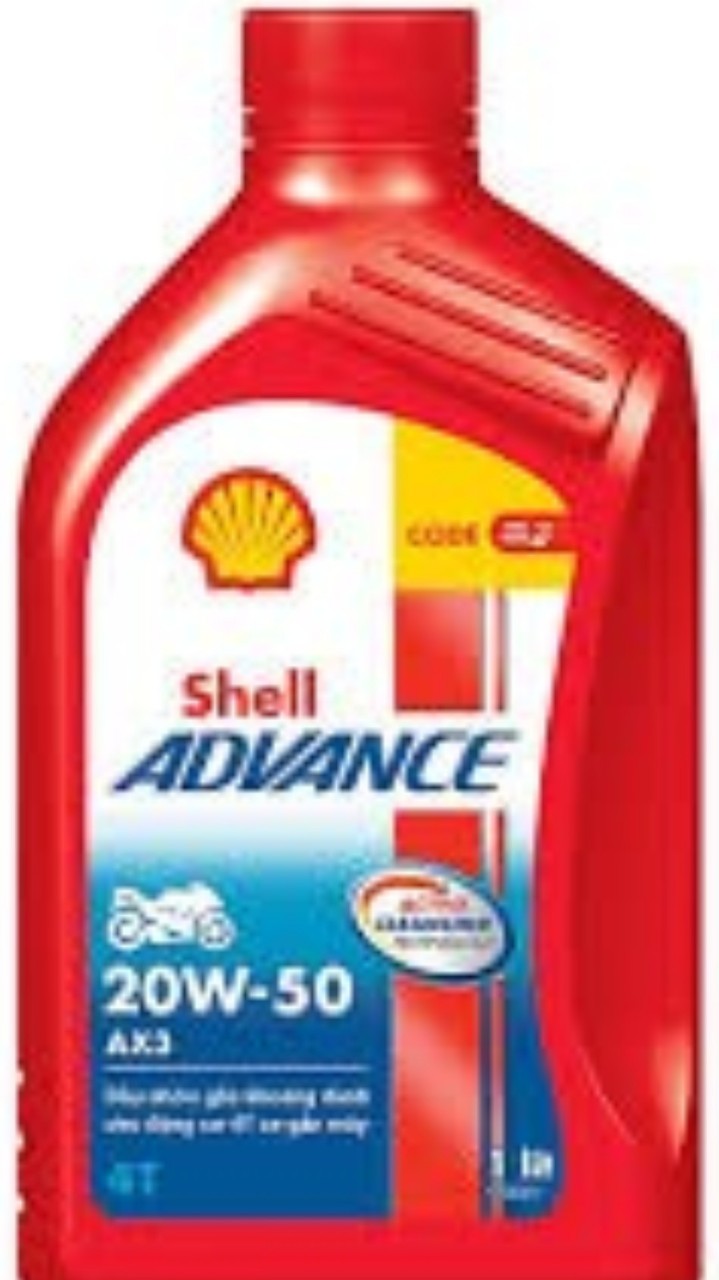 NHỚT SHELL ĐỎ XE SỐ 20W50