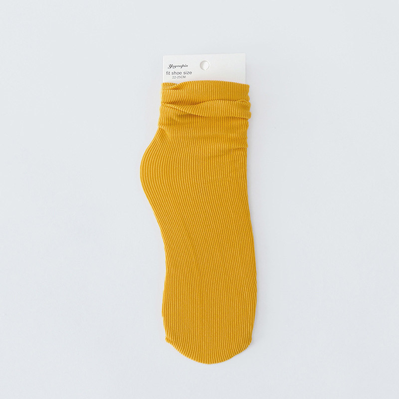 100style Korean socks men and women candy color vintage high socks-100style