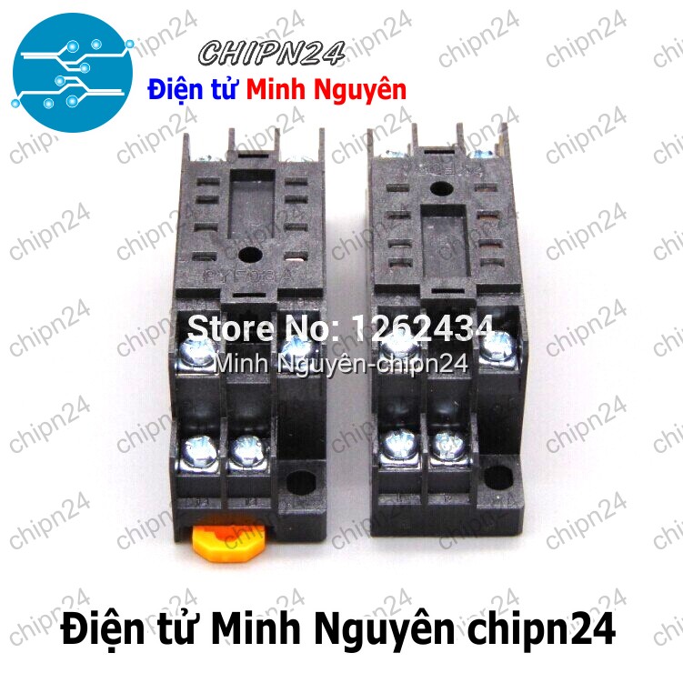 [1 cái] (Q90) Đế Relay Kiếng 8 Chân 5A MY2N (MY2N-J PYF08A-E H3Y-2 MY2N-GS) - HH003675