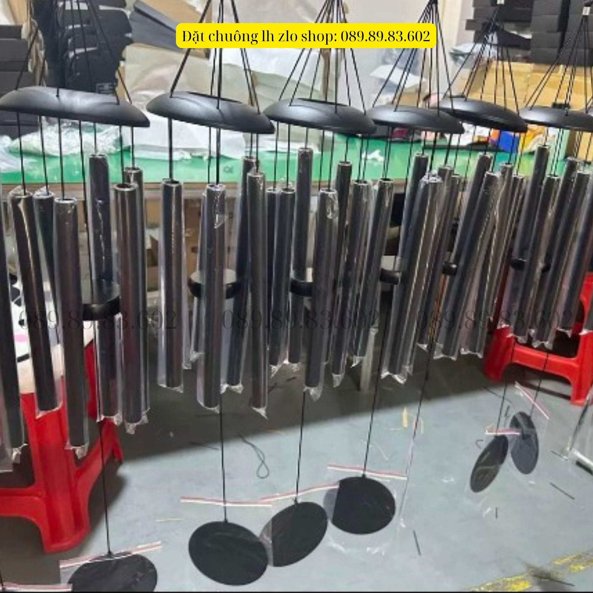 Chuông gió phong thuỷ nhạc thiền Lá 18mm
