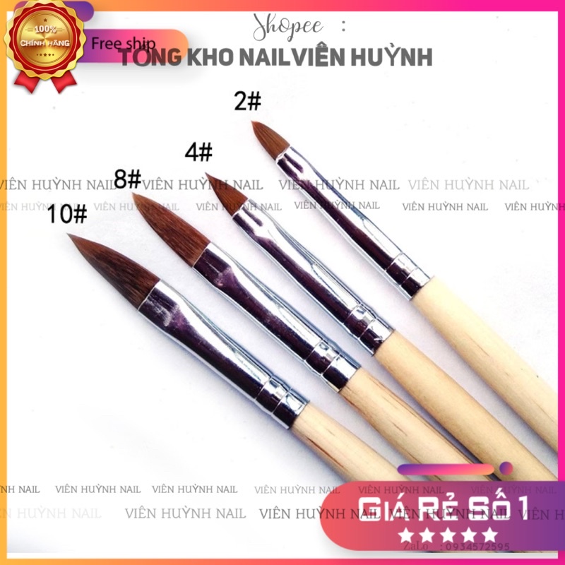 Cọ làm hoa nổi đắp bột  nặn charm