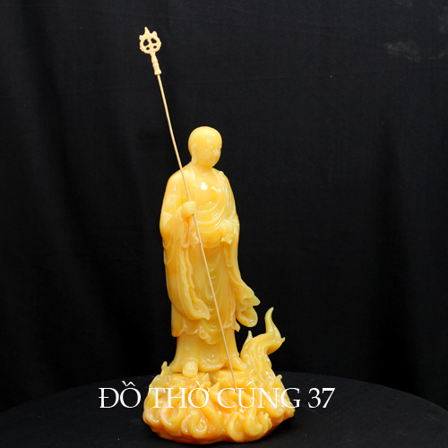 [ Cao 24 cm ] TƯỢNG ĐỊA TẠNG ĐỨNG