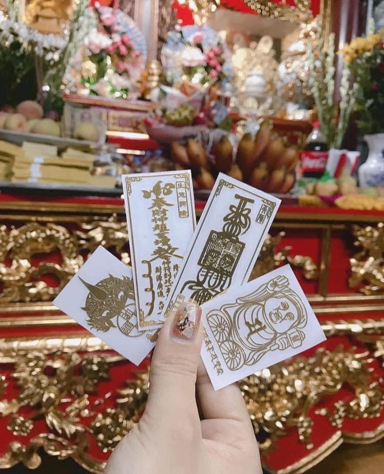 Combo 4 Linh Phù Tài Lộc May Mắn Bình An