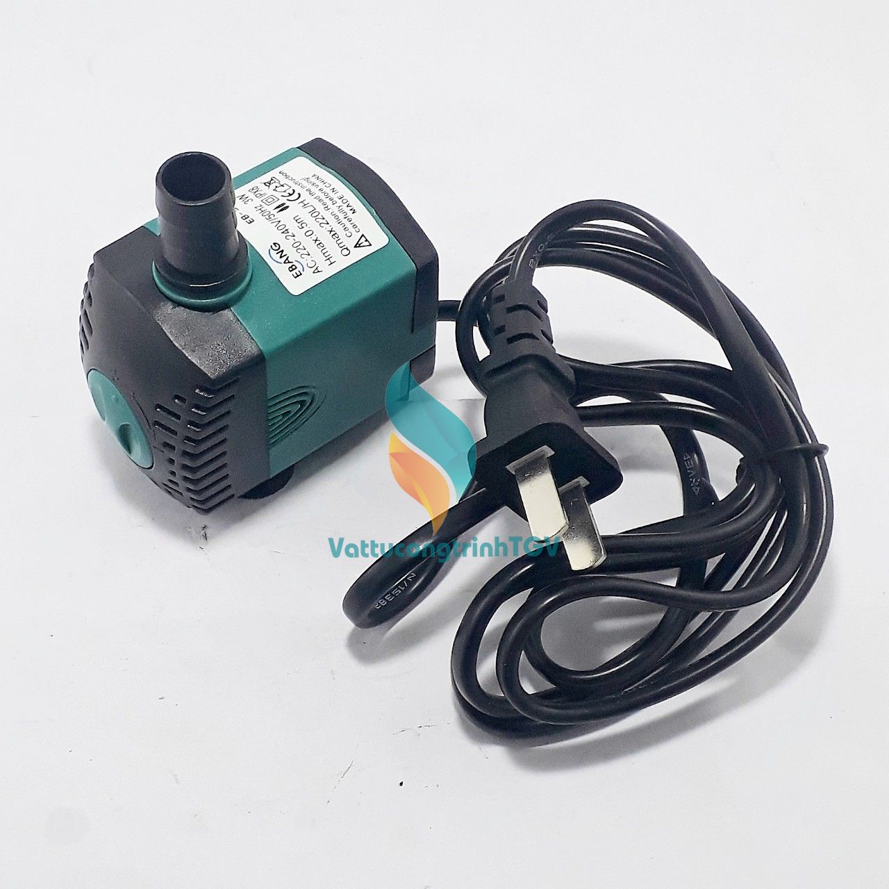 Bơm chìm mini có chỉnh áp EB-301 220v-3w cho bể cá, quạt hơi nước