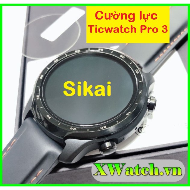 Cường lực đồng hồ thông minh ticwatch pro 3 - sikai