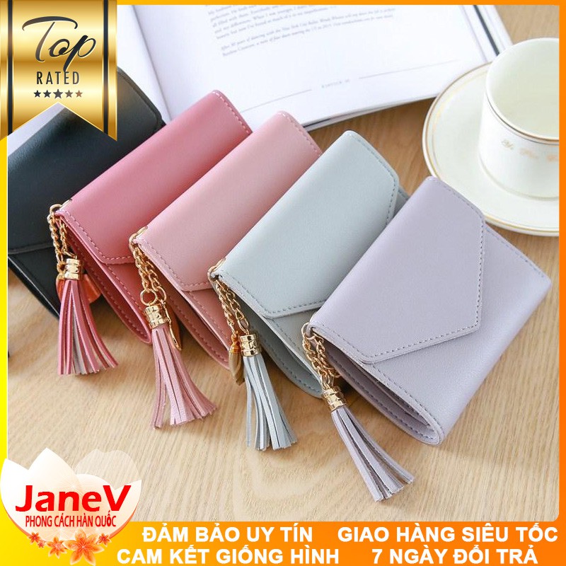 Ví Nữ Mini Ngắn Cầm Tay Dễ Thương Giá Rẻ Phong Cách Hàn Quốc TVNN172 Phù Hợp Với Nhiều Hoàn Cảnh