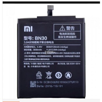 Pin xiaomi bn30 / mi 4a bao hanh 6 thang
