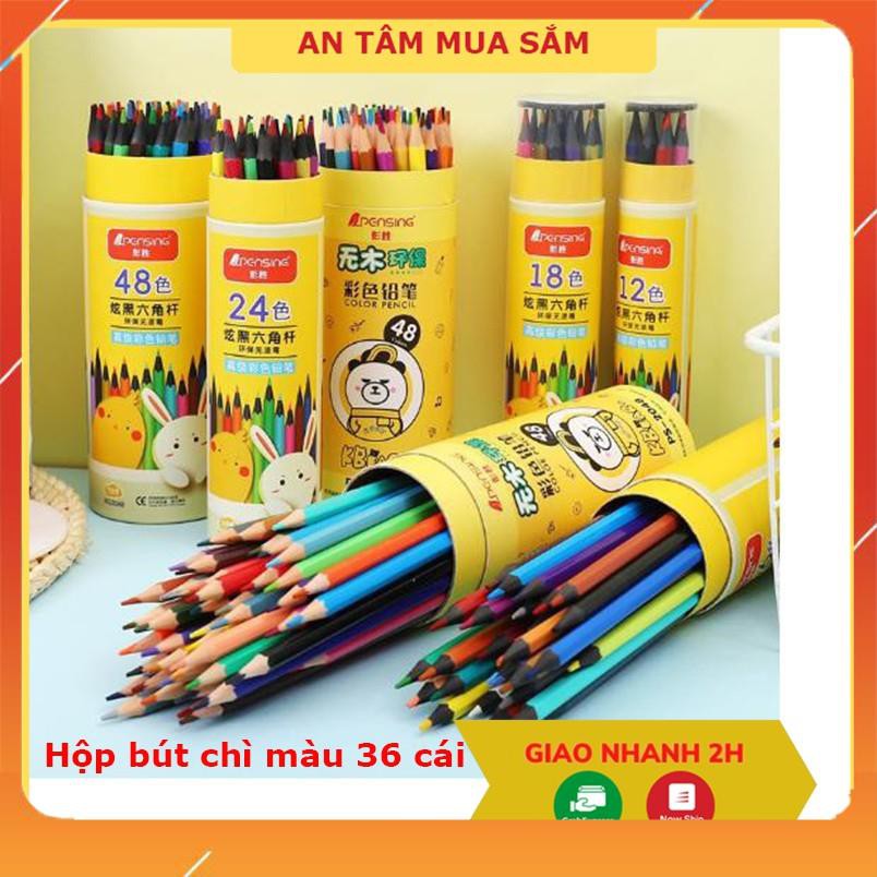 Hộp 36 chiếc bút chì màu Pensing
