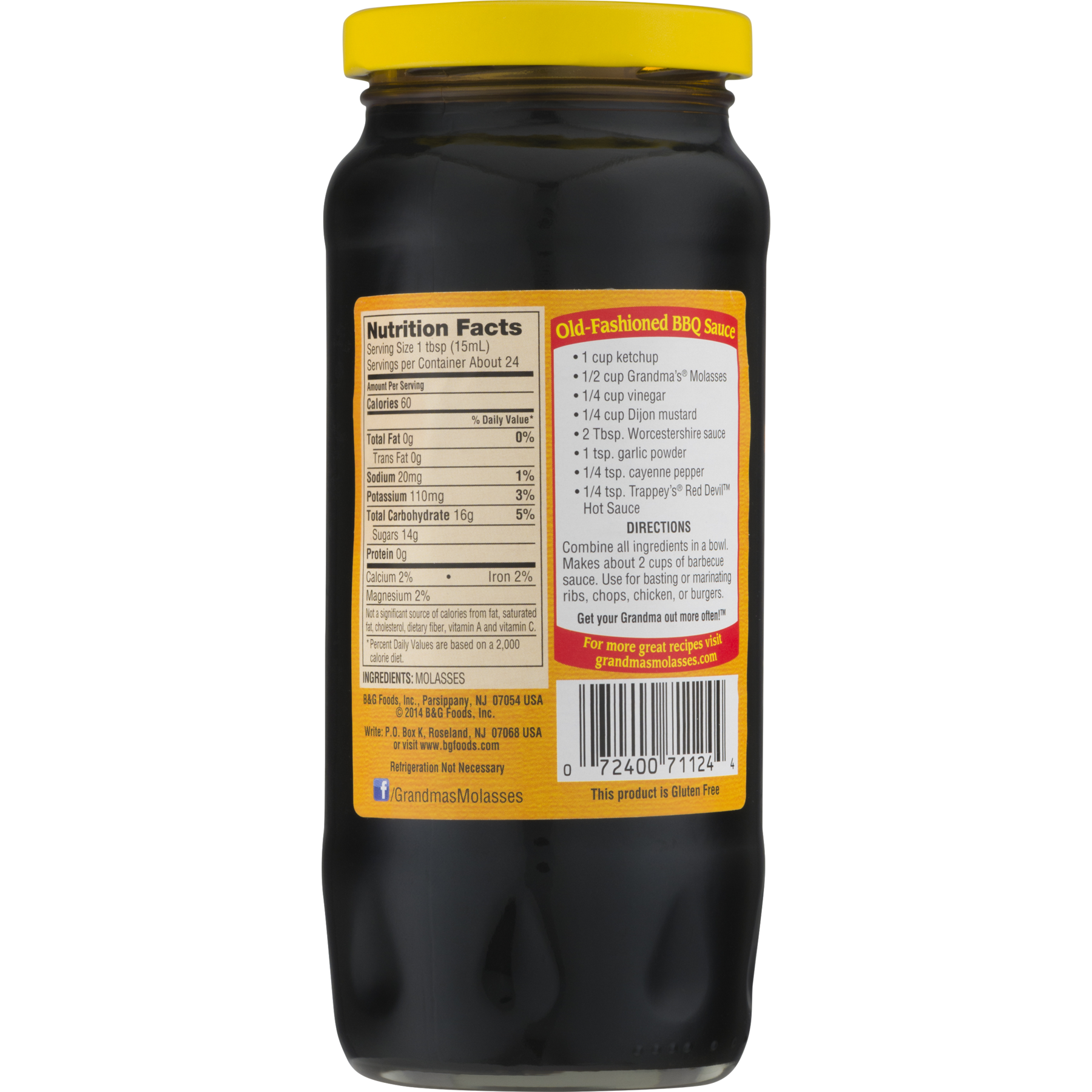 Bộ 2 Nước Đường Grandma's Original Molasses 355ml