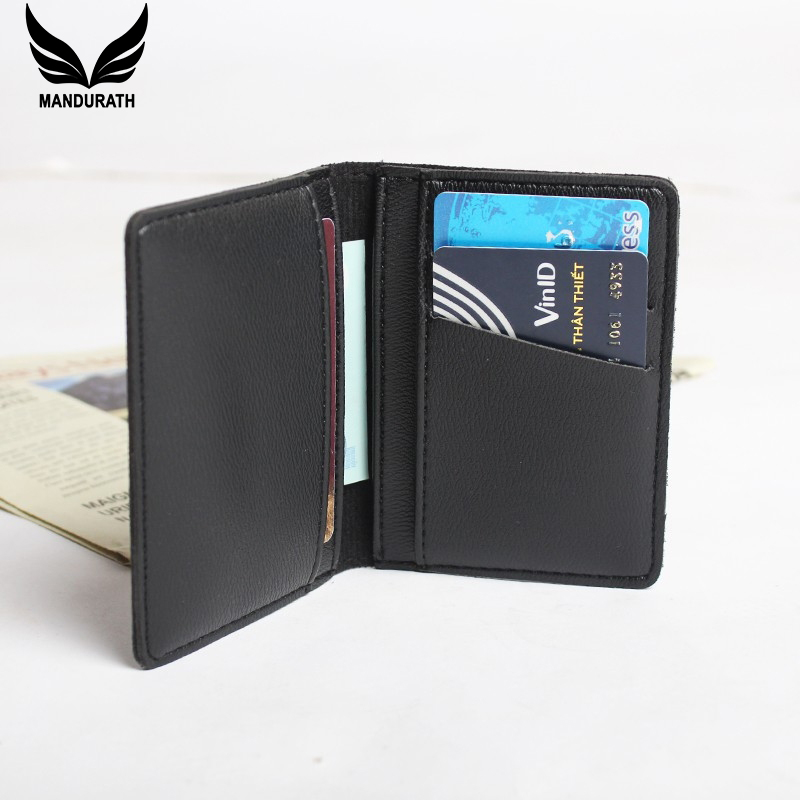 Ví Sen Mini Cao Cấp Mandurath Nam Nữ Da Pu
