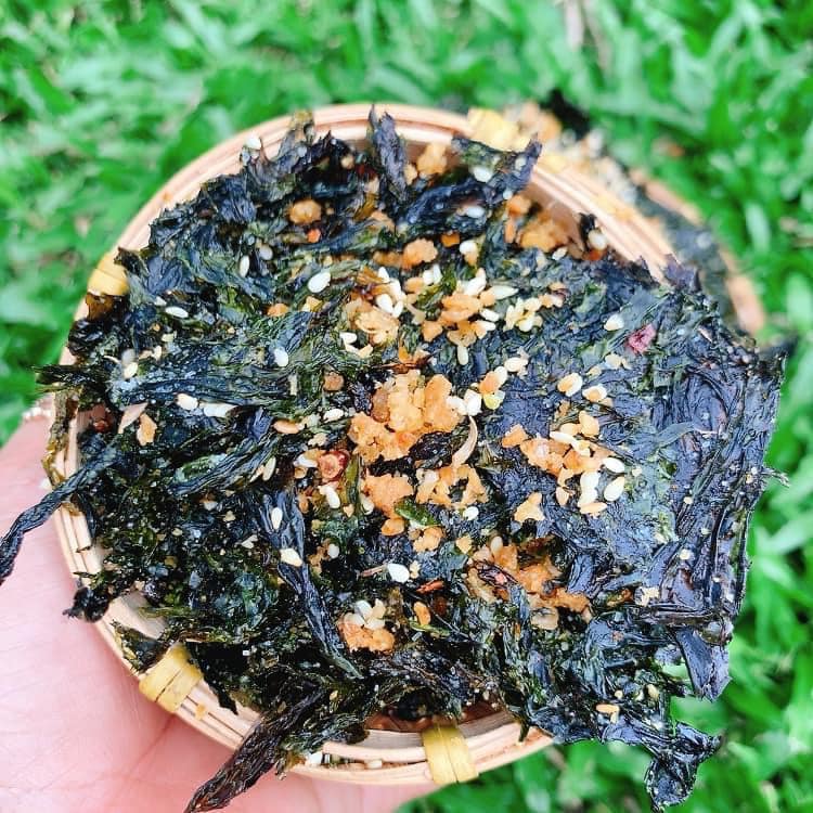 RONG BIỂN CHÁY TỎI MÈ 500gr