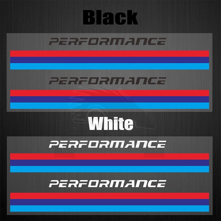 [HCM]Bộ 2 tem dán gương chiếu hậu ô tô Performance
