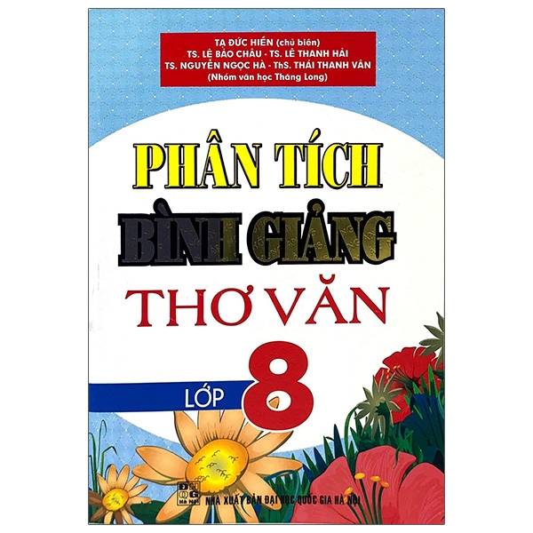 Fahasa - Phân Tích Bình Giảng Thơ Văn 8 (2020)
