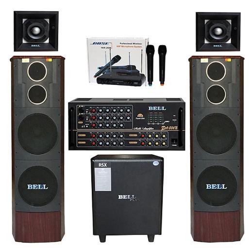 [Trả góp 0%]Bộ dàn âm thanh karaoke PA - 1200 VIP