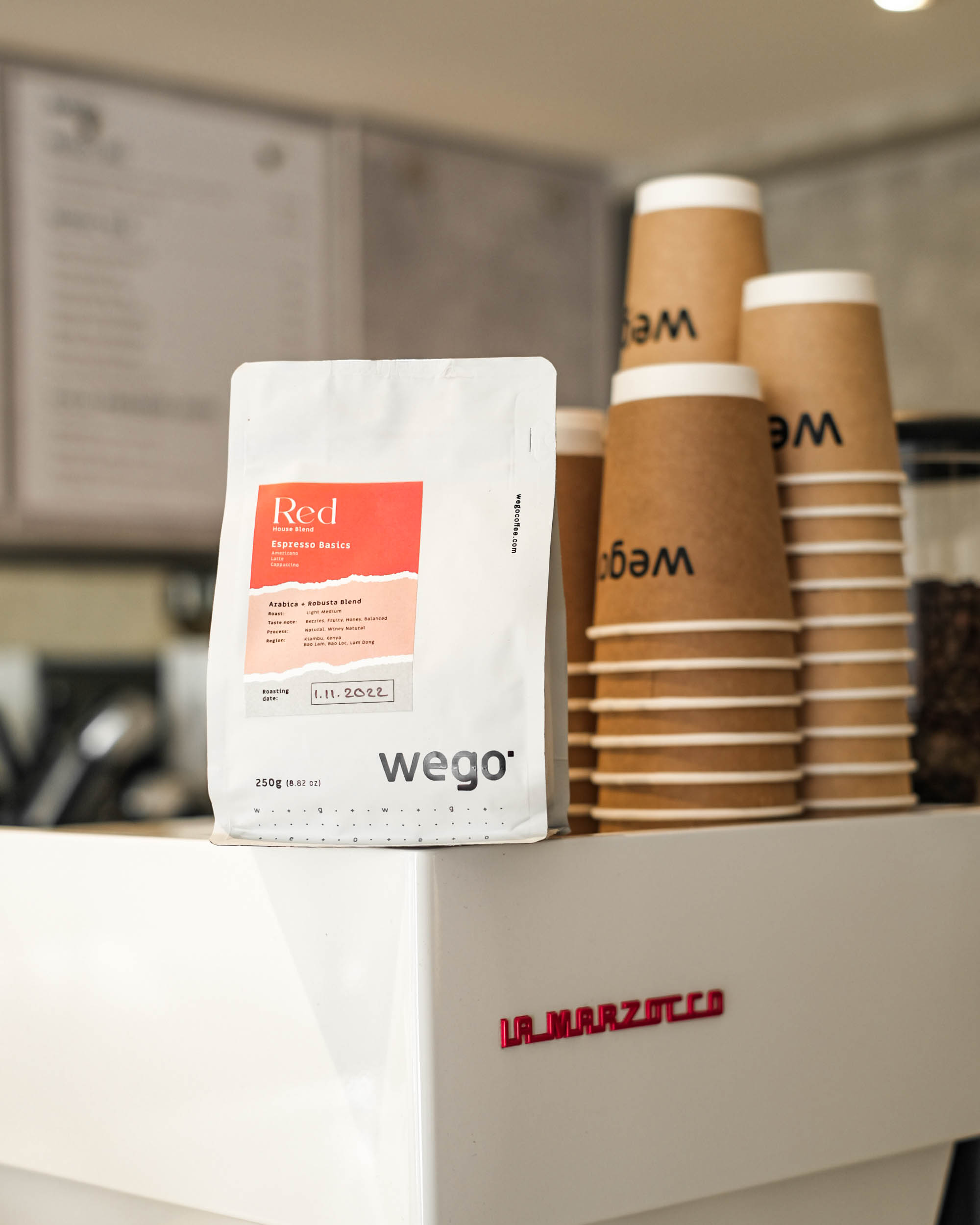 Hạt Cà Phê - RED - House Blend