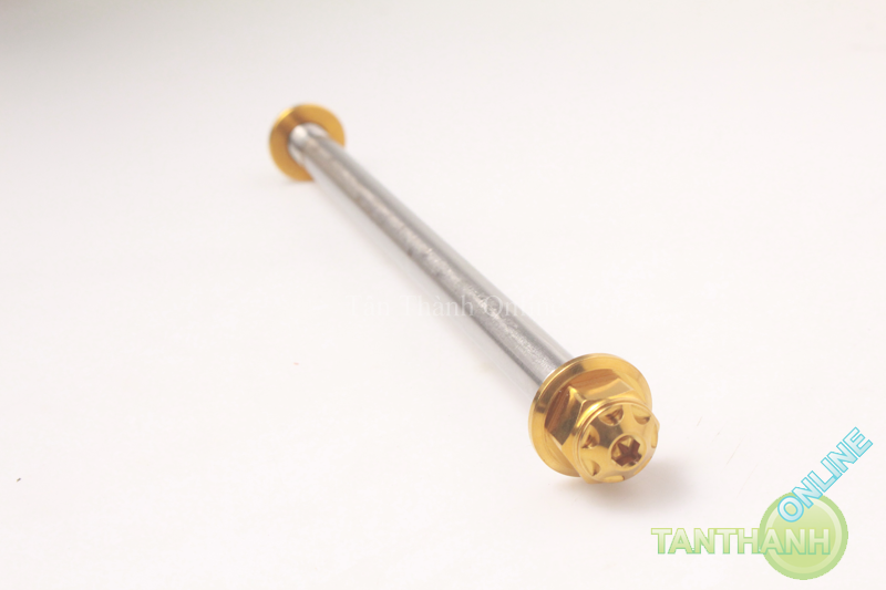 Cốt đùm + ốc tán xi vàng CNC