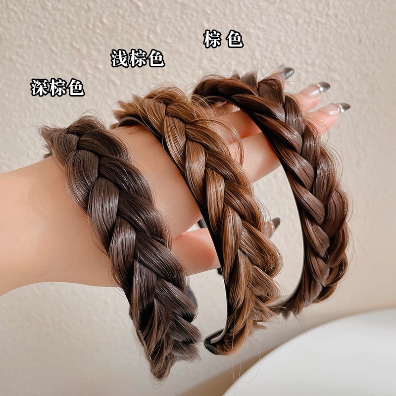 Băng Đô Cài Tóc Giả Thời Trang Phong Cách Hàn Quốc
