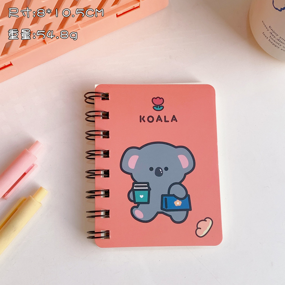 Sổ tay mini lò xo kép giấy trơn